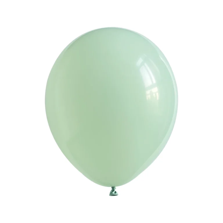 Lateks balon Pastel retro – svijetlozelena, 10″