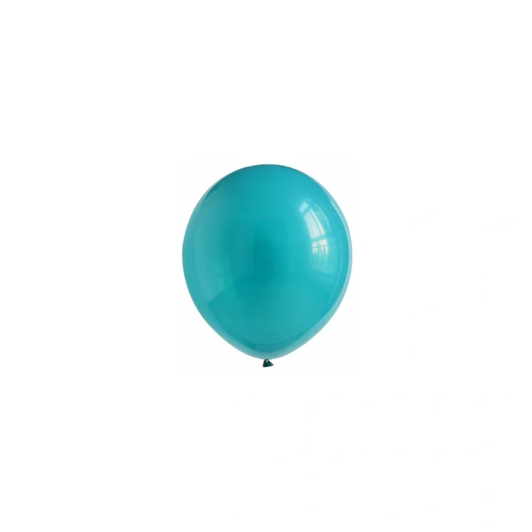 Lateks balon Pastel Retro – Peacock Blue, 12″