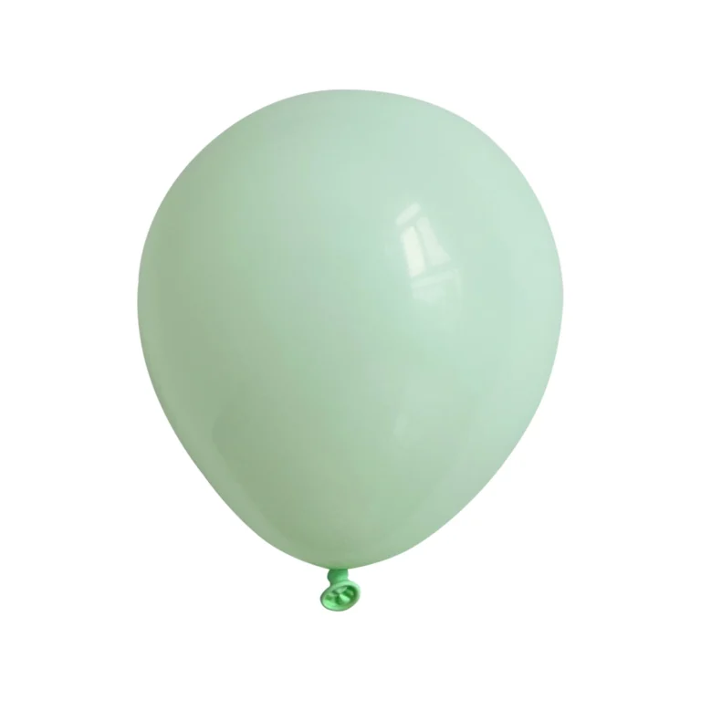 Lateks balon Makaron – zelena, 5″
