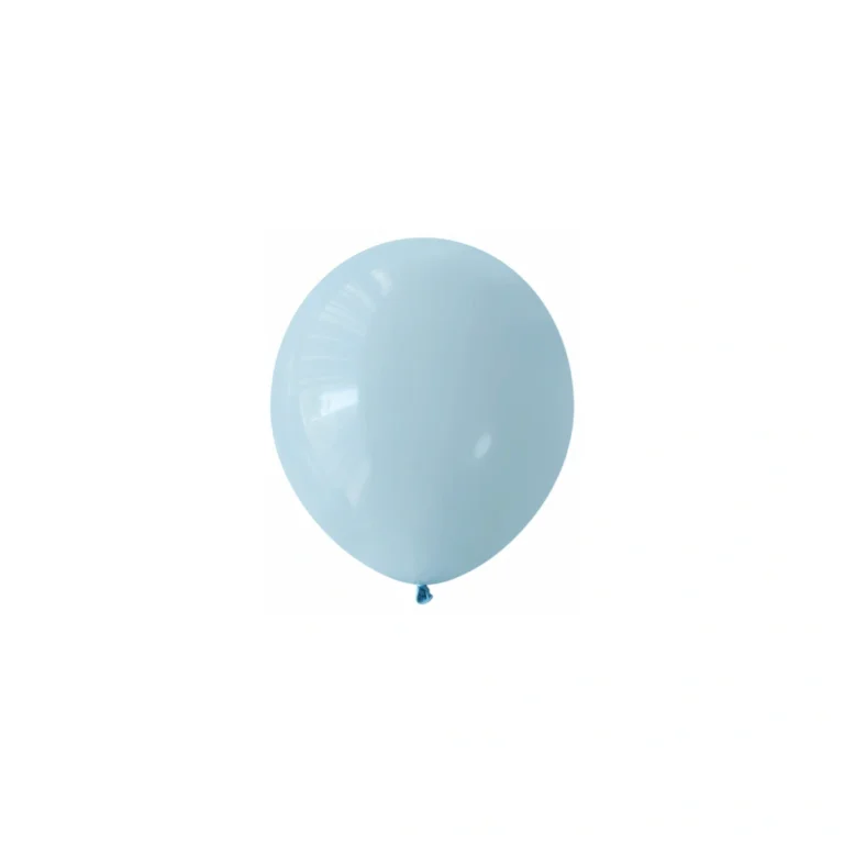 Lateks balon Macaroon – plavi, 10″