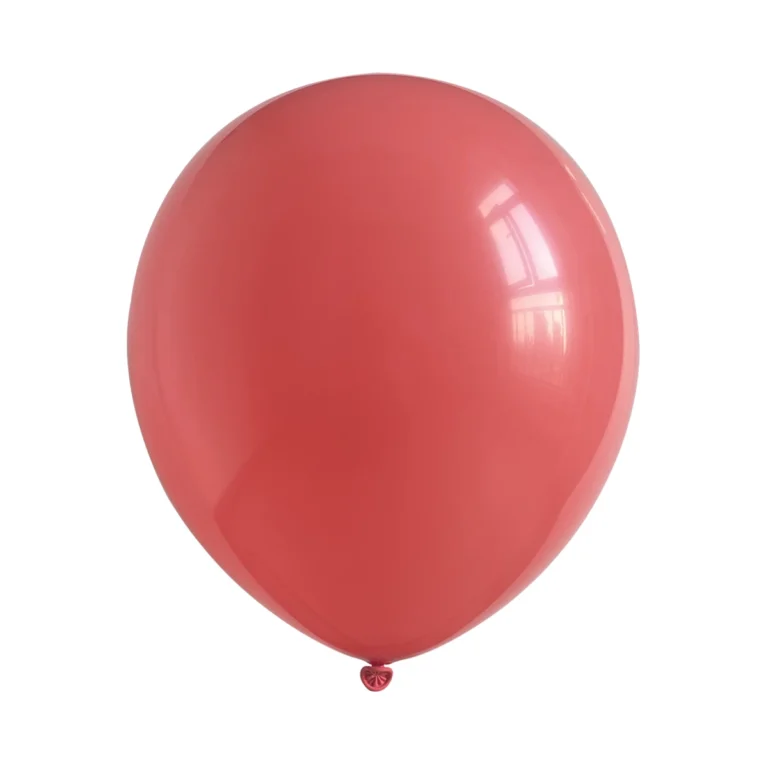 Lateks balon Makaron – crvena, 12″