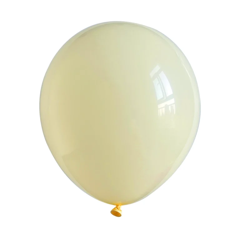 Lateks balon Makaron – žuta, 12″