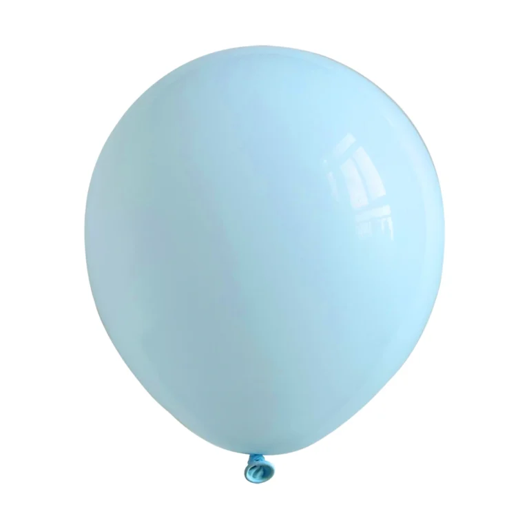 Lateks balon Makaron – plava, 12″