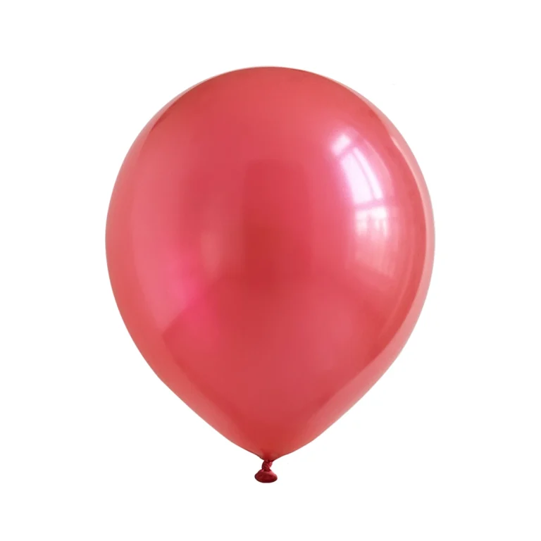 Lateks balon Pearl – crvena, 10″