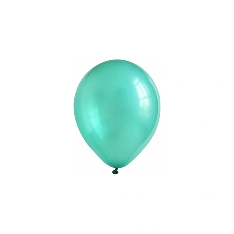 Lateks balon Pearl – zeleni, 10″
