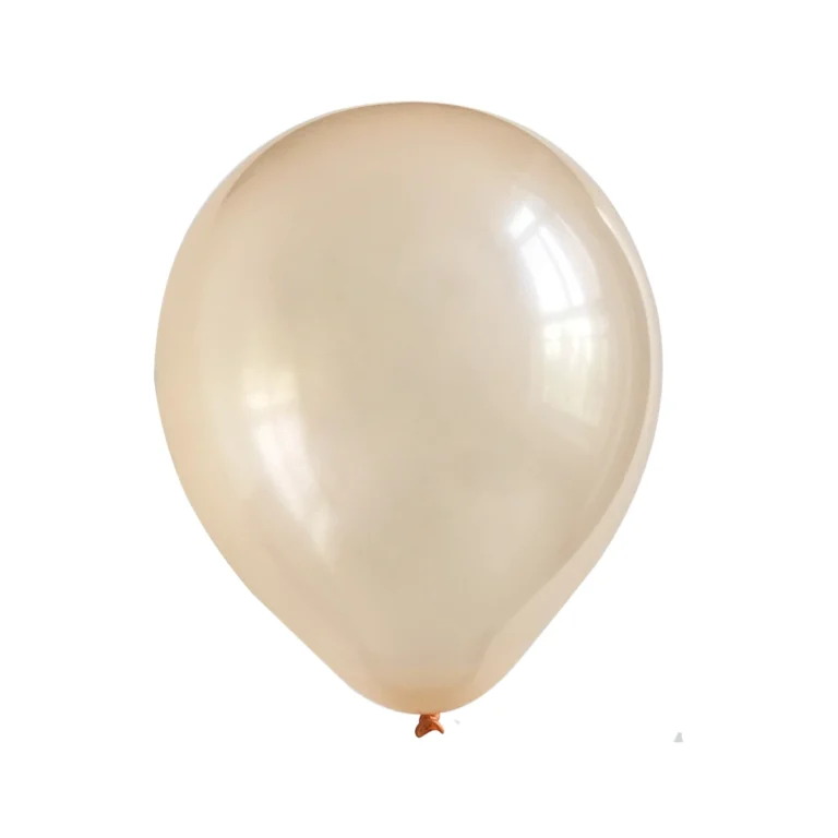 Lateks balon Pearl – Champagne Gold, 10″