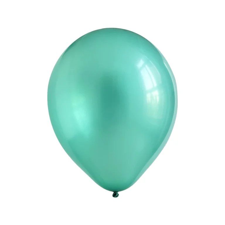 Lateks balon Pearl – zelena, 12″