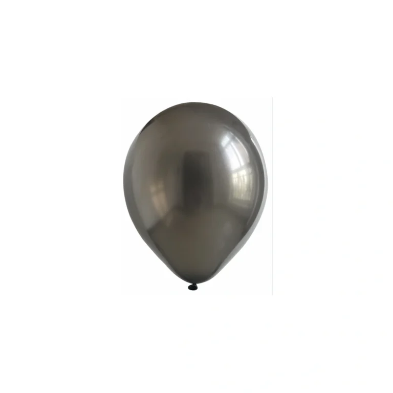 Lateks balon Pearl – crni, 12″