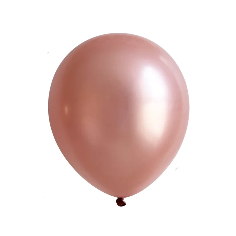 Lateks balon Pearl – rose-gold, 12″