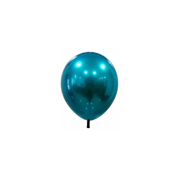 Lateks balon Light Blue Chrome Ice – 10 inča