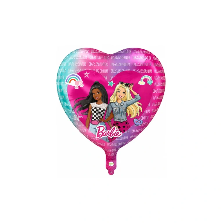 Folijski balon srce Barbie, 18″
