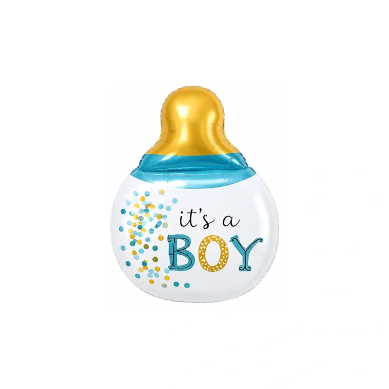 Folijski balon – duda It's a Boy s konfetama