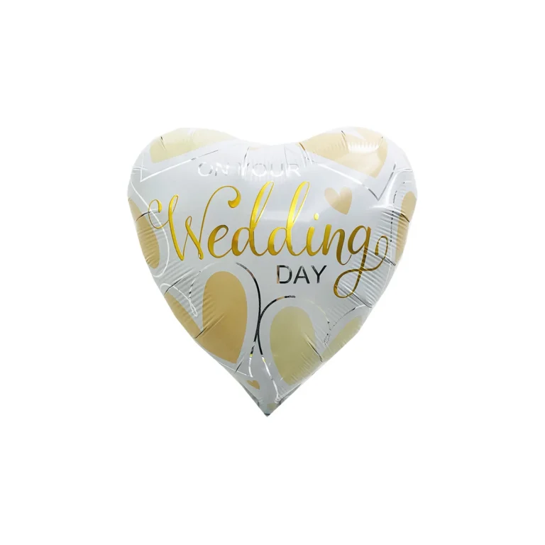 Folijski balon srce – On Your Wedding Day, 18″