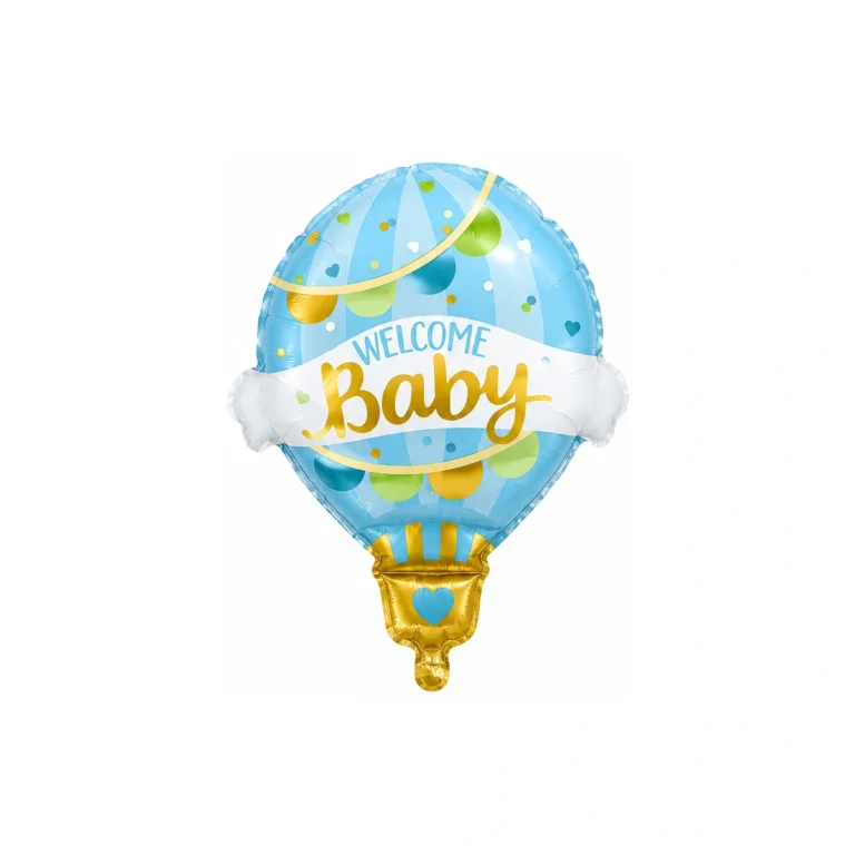 Folijski balon – leteći balon Welcome Baby