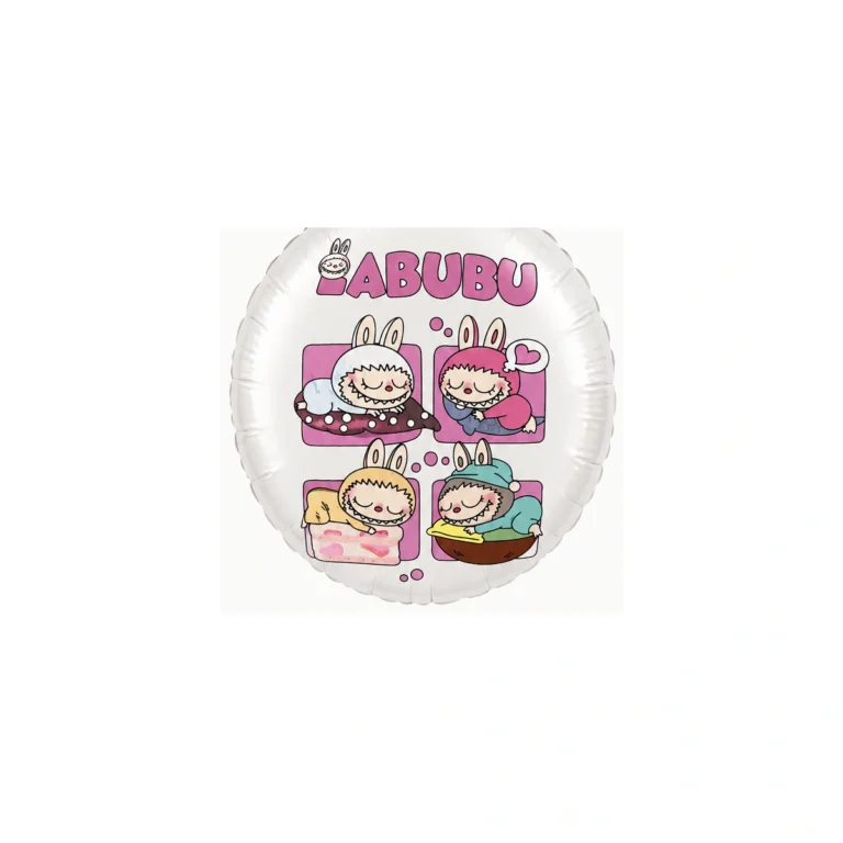 Okrugli folijski balon – Labubu, 18″