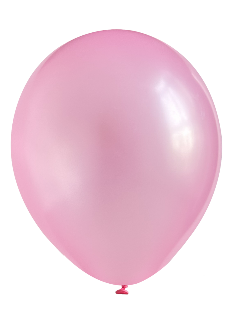 Lateks balon Pearl – rozi, 12"