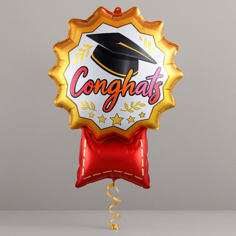 Folijski balon – čestitka za diplomiranje